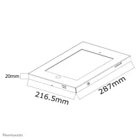 Neomounts IPAD2N-UN20BLACK kaitseümbris tahvelarvutile Must 24,6 cm (9.7") – pilt 9