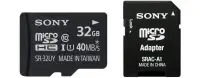 Sony SR-32UYA 32 GB, MicroSDHC, Flash memory class 10