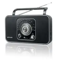 Muse M-068R Black, 4-band portable radio,