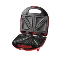 DomoClip 3 in 1 Sandwich Press grill waffle DOP133 Red, 700 W, Number of plates 3, Number of sandwiches 2