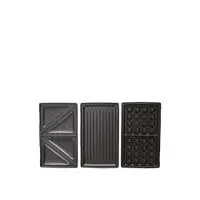 DomoClip 3 in 1 Sandwich Press grill waffle DOP133 Red, 700 W, Number of plates 3, Number of sandwiches 2 – pilt 3
