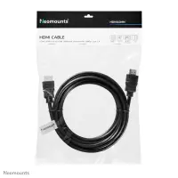 Neomounts HDMI10MM HDMI-kaabel 3 m HDMI tüüp A (Standard) Must – pilt 6