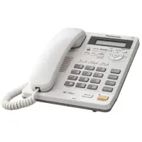 Panasonic Corded KX-TS620FXW White, Caller ID, Built-in display, Speakerphone, 680 g, 167 x 224 x 95 mm, Phonebook capacity 50 entries