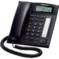 Panasonic Corded KX-TS880FXB Built-in display, Speakerphone, 550 g, 172 x 220 x 93 mm, Black, Caller ID, Phonebook capacity 50 entries
