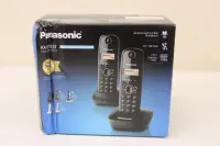 SALE OUT. Panasonic KX-TG1612FXH Cordless phones, Black | Panasonic | Cordless | KX-TG1612FXH | Built-in display | Caller ID | Black | Conference call | Phonebook capacity 50 entries | Wireless connection | DAMAGED PACKAGING