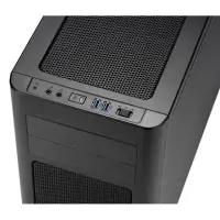 Fractal Design Arc Mini R2 Side window, Black, Micro ATX, Power supply included No – pilt 5