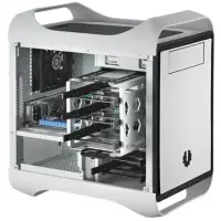 Bitfenix mini-ITX case Prodigy USB 3.0 x 2, Mic x1, Spk x1, White, Mini ITX, Power supply included No – pilt 3