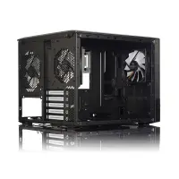 Fractal Design | NODE 804 | Side window | 2 - USB 3.0Audio in/outPower button with LED (white)HDD activity LED (white) | Micro ATX | Black