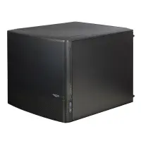 Fractal Design | NODE 804 | Side window | 2 - USB 3.0Audio in/outPower button with LED (white)HDD activity LED (white) | Micro ATX | Black – pilt 4
