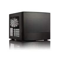 Fractal Design | NODE 804 | Side window | 2 - USB 3.0Audio in/outPower button with LED (white)HDD activity LED (white) | Micro ATX | Black – pilt 8