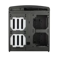 Fractal Design | NODE 804 | Side window | 2 - USB 3.0Audio in/outPower button with LED (white)HDD activity LED (white) | Micro ATX | Black – pilt 19