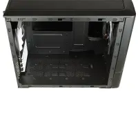 Fractal Design | NODE 804 | Side window | 2 - USB 3.0Audio in/outPower button with LED (white)HDD activity LED (white) | Micro ATX | Black – pilt 21