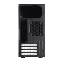 Fractal Design | CORE 1100 | Micro ATX | ATX PSUs, up to 185mm if a typical-length optical drive is mounted | Black – pilt 27