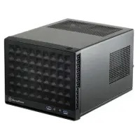 SilverStone Sugo SG13 USB 3.0 x2, Mic x1, Spk x1, Black, ITX, Power supply included No