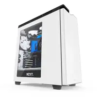 NZXT H440 watercooling suport: 120/140/280mm Side window, USB 3.0 x2, USB 2.0 x2, Mic x1, Spk x1, White/Black, ATX, Power supply included No