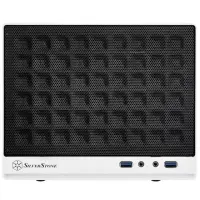 SilverStone Sugo SG13 USB 3.0 x2, Mic x1, Spk x1, Black/White, ITX, Power supply included No
