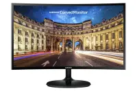 Samsung C27F390FHU PC lamekuvar 68,6 cm (27") 1920 x 1080 pikslit Full HD LCD Must
