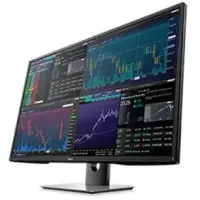 DELL P4317Q 108 cm (42.5") 3840 x 2160 pikslit 4K Ultra HD LED Must, Hall, Hõbe