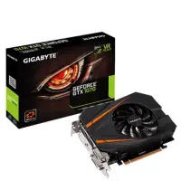 Gigabyte GV-N1070IX-8GD NVIDIA, 8 GB, GeForce GTX 1070, GDDR5, PCI Express 3.0, DVI-D ports quantity 2, HDMI ports quantity 1, Processor frequency 1531 MHz, Memory clock speed 8008 MHz