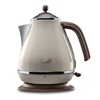 Delonghi | KBOV 2001.BG | Standard kettle | 2000 W | 1.7 L | Stainless steel | 360° rotational base | Beige – pilt 3