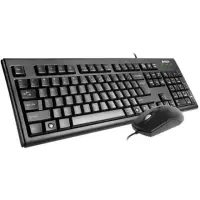 A4Tech Keyboard and Mouse set KRS-83+OP-720D Multimedia, wired, Keyboard layout EN/RU