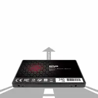 Silicon Power S57 240 GB, SSD form factor 2.5", SSD interface SATA, Write speed 400 MB/s, Read speed 510 MB/s