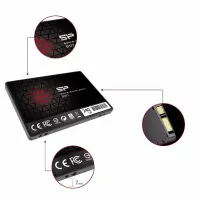 Silicon Power S57 240 GB, SSD form factor 2.5", SSD interface SATA, Write speed 400 MB/s, Read speed 510 MB/s