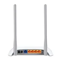 TP-LINK TL-MR3420 juhtmevaba ruuter Üks sagedusala (2,4 GHz) Kiire Ethernet Must, Valge