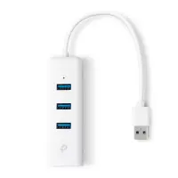 TP-Link UE330 sülearvuti dokk ja pordireplikaator Juhtmega ühendatud USB 3.2 Gen 1 (3.1 Gen 1) Type-A Valge – pilt 7