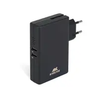 POWER BANK USB 5000MAH/W/WALL CHARGER VA4736 RIVACASE