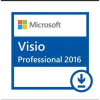 Microsoft D87-07114 Visio Professional 2016, ESD, ALL Languages