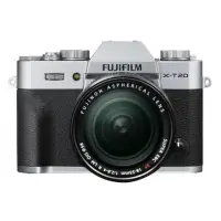 Fujifilm X-T20 18-55mm Mirrorless Camera Kit, 24.3 MP, ISO 51200, Display diagonal 3 ", Video recording, Wi-Fi, TTL, Magnification 0.15 x, Viewfinder, CMOS, Silver, Image sensor size (W x H) 0.9 x 0.6 "