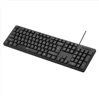 Acme KS06 Standard, Wired, EN/RU/LT, Numeric keypad, USB, Black