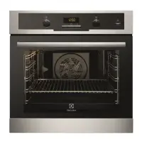 Electrolux Oven EOB5434AOX Multifunction with convection, 72 L, Black, Stainless steel, Enamel self-cleaning / water cleaning, A, Push pull, Height 60 cm, Width 60 cm, Electric