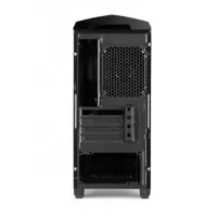 Goldenfield "Negat 6", toolless, with fan controler, dust filter Side window, USB 3.0 x1, USB 2.0 x 1, Mic x1, Spk x1, Black, Micro ATX, Power supply included No