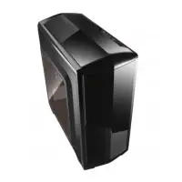 Goldenfield "Negat 6", toolless, with fan controler, dust filter Side window, USB 3.0 x1, USB 2.0 x 1, Mic x1, Spk x1, Black, Micro ATX, Power supply included No