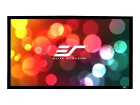 Elite Screens | SableFrame Series | ER100WH1 | Diagonal 100 " | 16:9 | Viewable screen width (W) 221 cm | Black