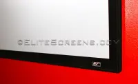 Elite Screens | SableFrame Series | ER110WH1 | Diagonal 110 " | 16:9 | Viewable screen width (W) 244 cm | Black – pilt 4