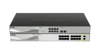 D-Link DXS-1100-16SC võrgulüliti Juhitav 10G Ethernet (100/1000/10000) Must