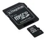 MEMORY MICRO SDHC 16GB/CLASS4 SDC4/16GB KINGSTON
