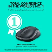 Logitech M185 hiir Kontor Mõlemakäeline Raadioside Optiline 1000 DPI – pilt 20
