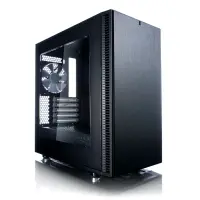 Fractal Design Define Mini C Side window, Black, Micro ATX, Power supply included No