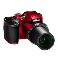 Nikon COOLPIX B500 Bridge camera, 16 MP, Optical zoom 40 x, Digital zoom 4 x, ISO 6400, Display diagonal 7.62 ", Wi-Fi, Focus TTL, Video recording, Red