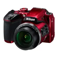 Nikon COOLPIX B500 Bridge camera, 16 MP, Optical zoom 40 x, Digital zoom 4 x, ISO 6400, Display diagonal 7.62 ", Wi-Fi, Focus TTL, Video recording, Red