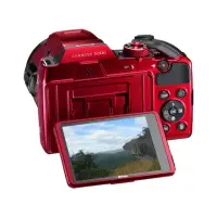 Nikon COOLPIX B500 Bridge camera, 16 MP, Optical zoom 40 x, Digital zoom 4 x, ISO 6400, Display diagonal 7.62 ", Wi-Fi, Focus TTL, Video recording, Red