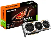 Gigabyte GV-N108TGAMING OC-11GD NVIDIA, 11 GB, GeForce GTX 1080 Ti, GDDR5X, PCI Express 3.0, Processor frequency 1480 MHz, DVI-D ports quantity 1, HDMI ports quantity 1, Memory clock speed 11010 MHz – pilt 3