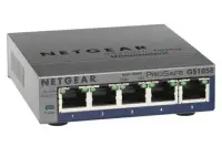 Netgear GS105PE Mittejuhitav L2 Gigabit Ethernet (10/100/1000) Hall Power over Ethernet tugi