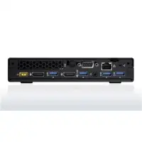 Lenovo ThinkCentre M600 Desktop, Micro, Intel Pentium, J3710, Internal memory 4 GB, DDR3L, SSD 128 GB, Intel HD, No Optical drive, Keyboard language English, Windows 10 Pro