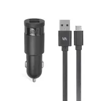 MOBILE CHARGER CAR/BLACK VA4223 BD1 RIVACASE