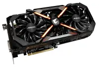Gigabyte AORUS NVIDIA, 11 GB, GeForce GTX 1080 Ti, GDDR5X, Memory clock speed 11010 MHz, PCI Express 3.0, Processor frequency 1480 MHz, DVI-D ports quantity 1, HDMI ports quantity 3